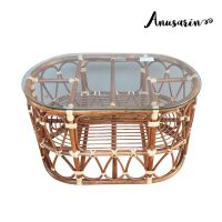 OVAL Rattan Coffee Table