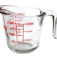 Anchor 8 oz Glass Measuring Jug ถ้วยตวงแก้ว 8 ออนซ์